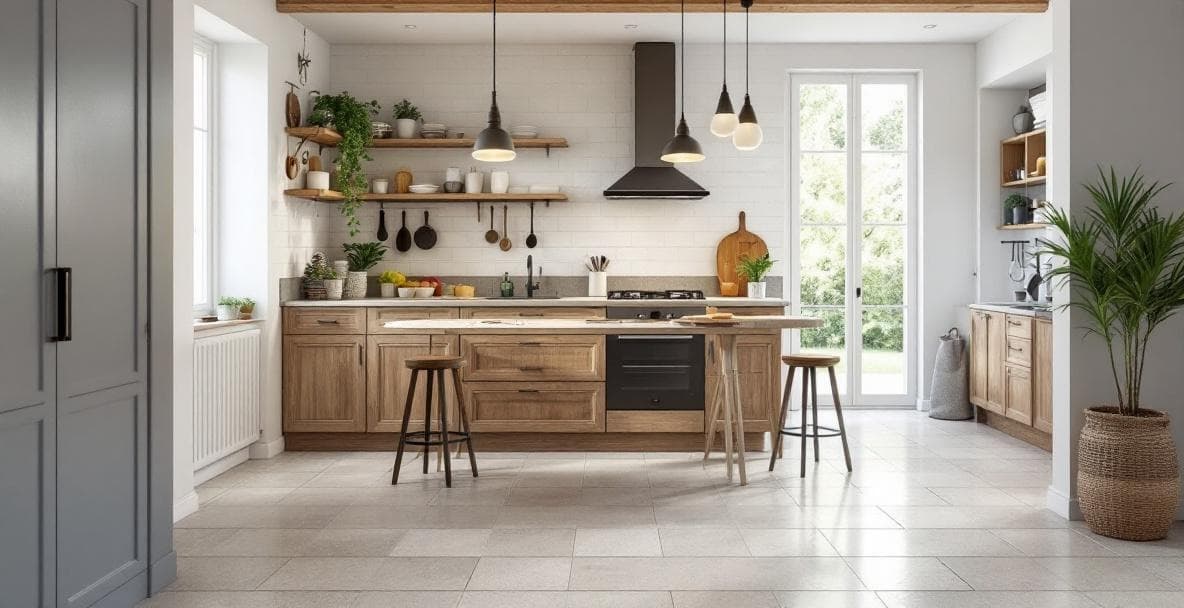Sol vinyle ou carrelage pour sa cuisine : le guide complet 2026